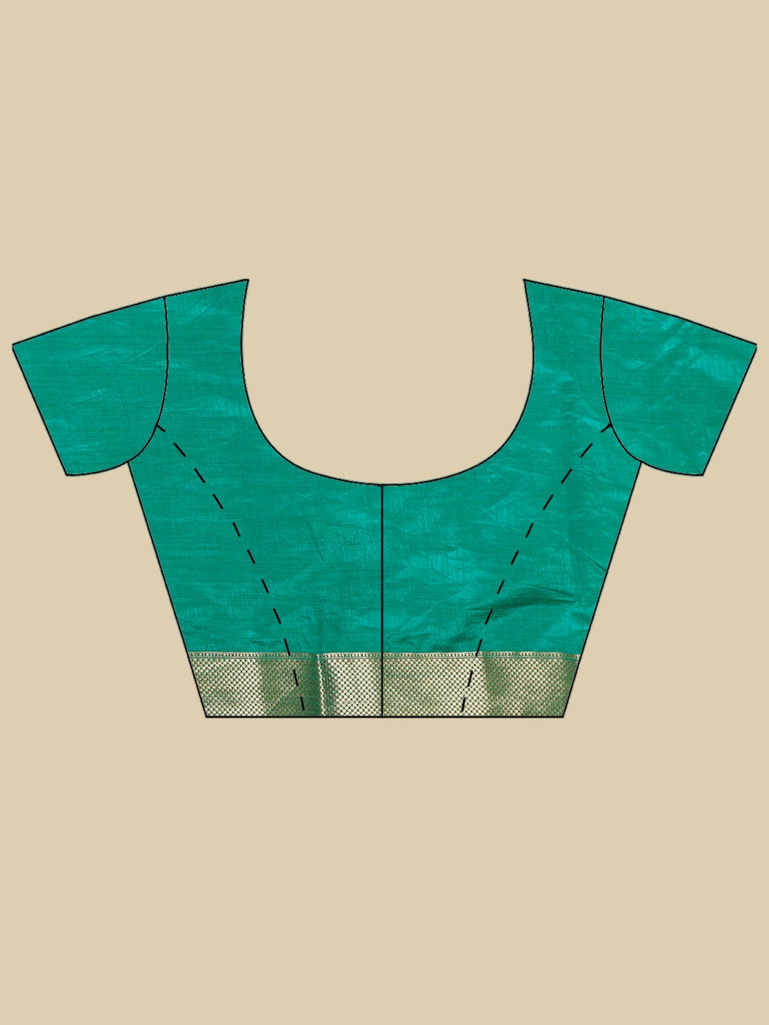 Green Woven Design Art Silk Saree