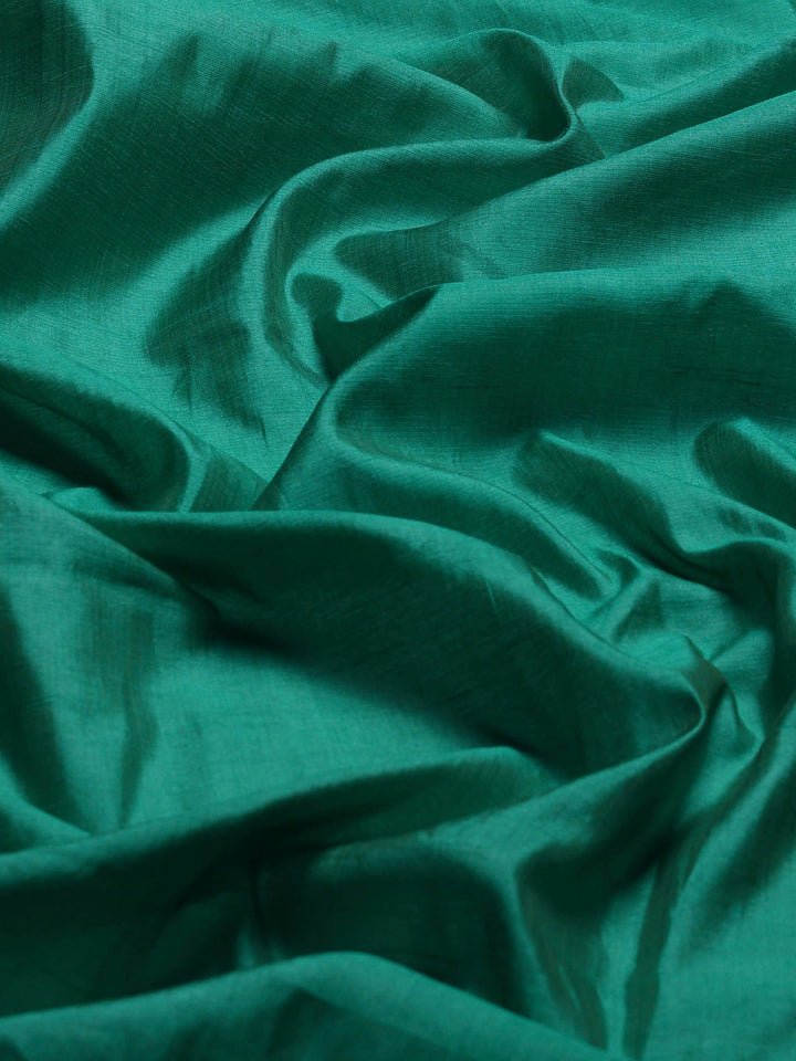 Green Woven Design Art Silk Saree