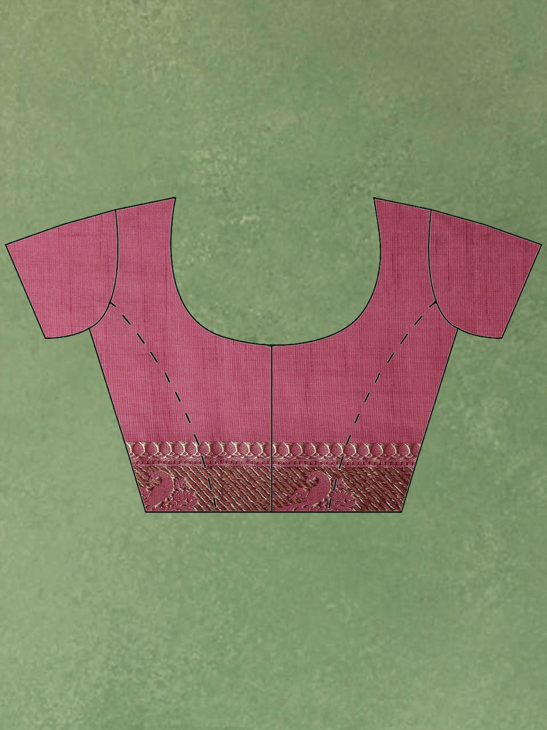 Wine Woven Design Art Silk Saree