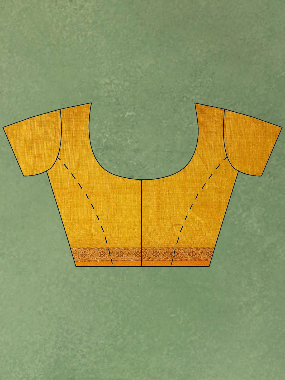 Mustard Woven Design Art Silk Saree