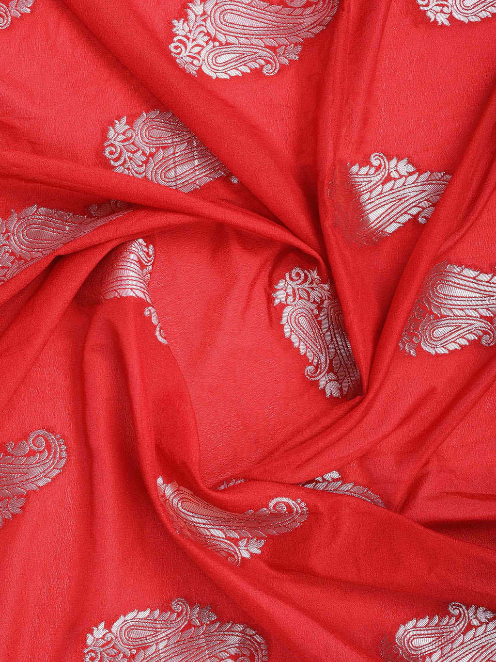 Maroon Woven Design Art Silk Saree