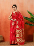 Woven Design Tussar Silk Saree
