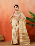 Woven Design Tussar Silk Saree