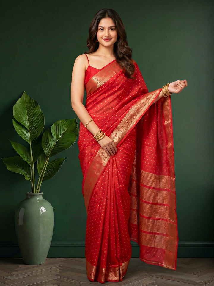 Woven Design Art Silk Saree