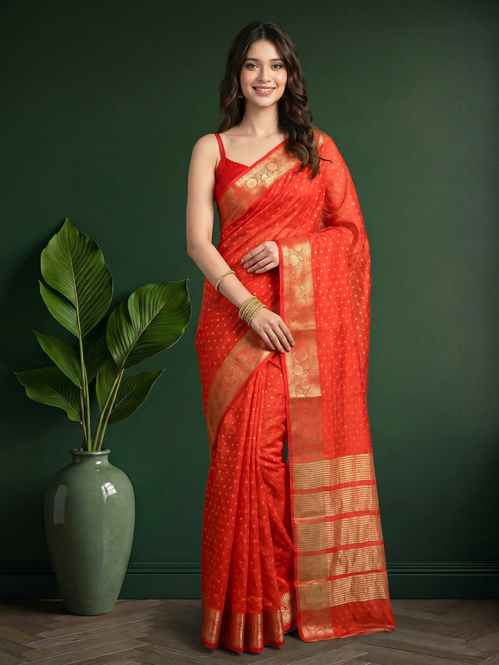 Woven Design Art Silk Saree