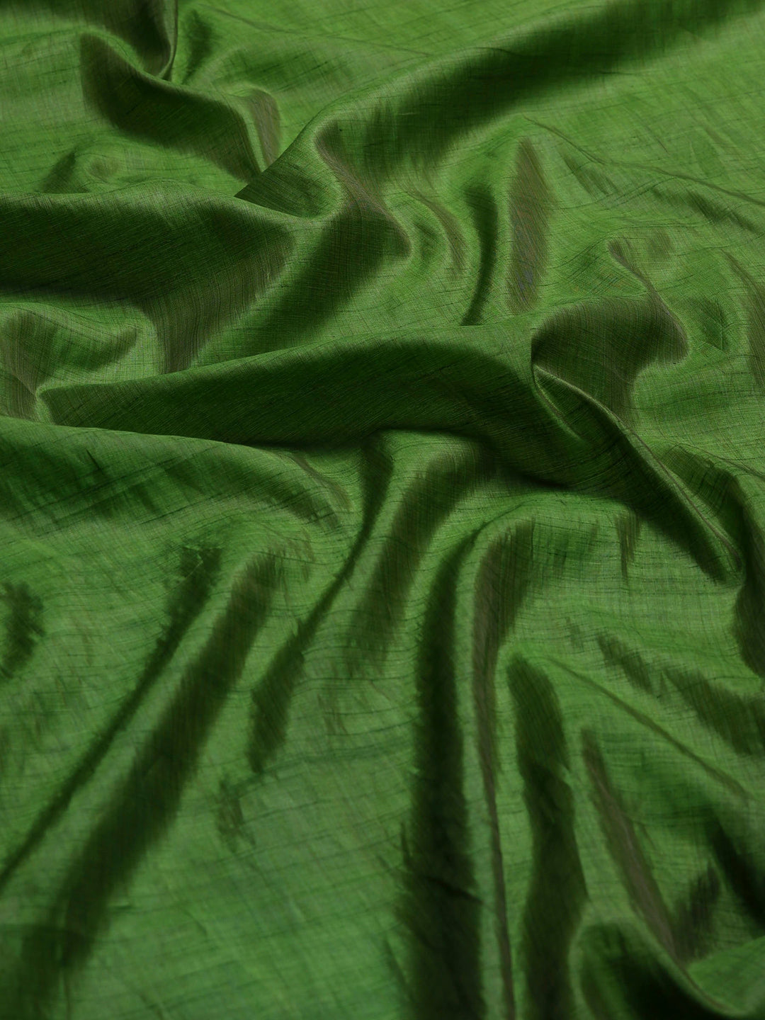 Green Woven Design Art Silk Saree
