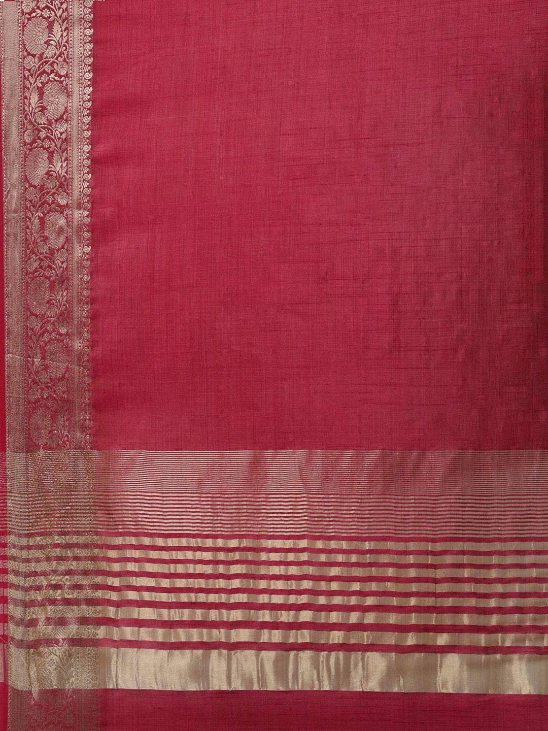 Wine Woven Design Art Silk Saree