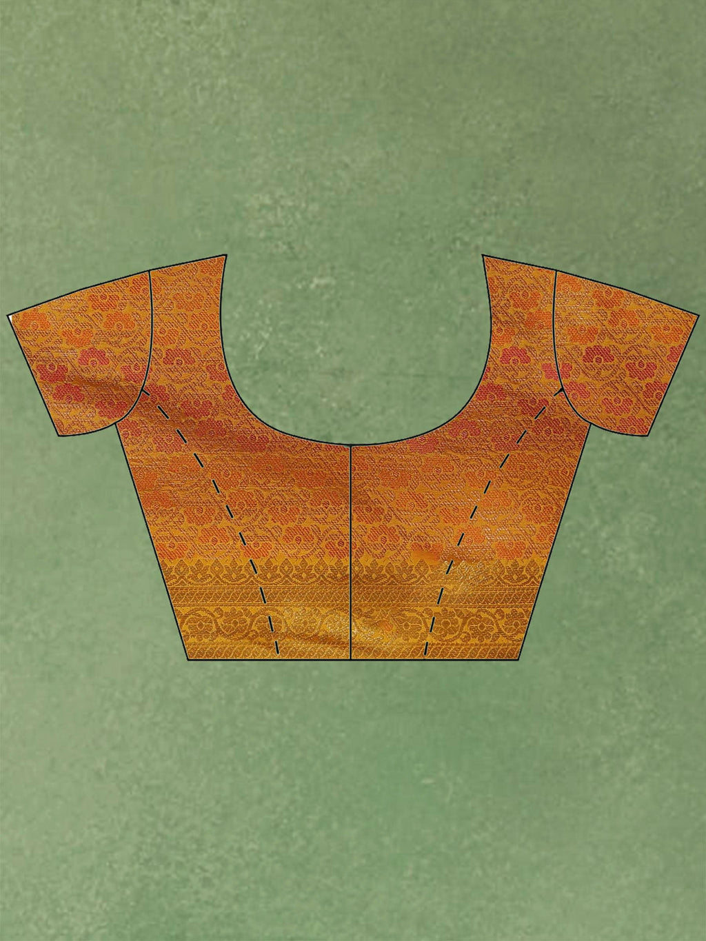 Mustard Woven Design Art Silk Saree