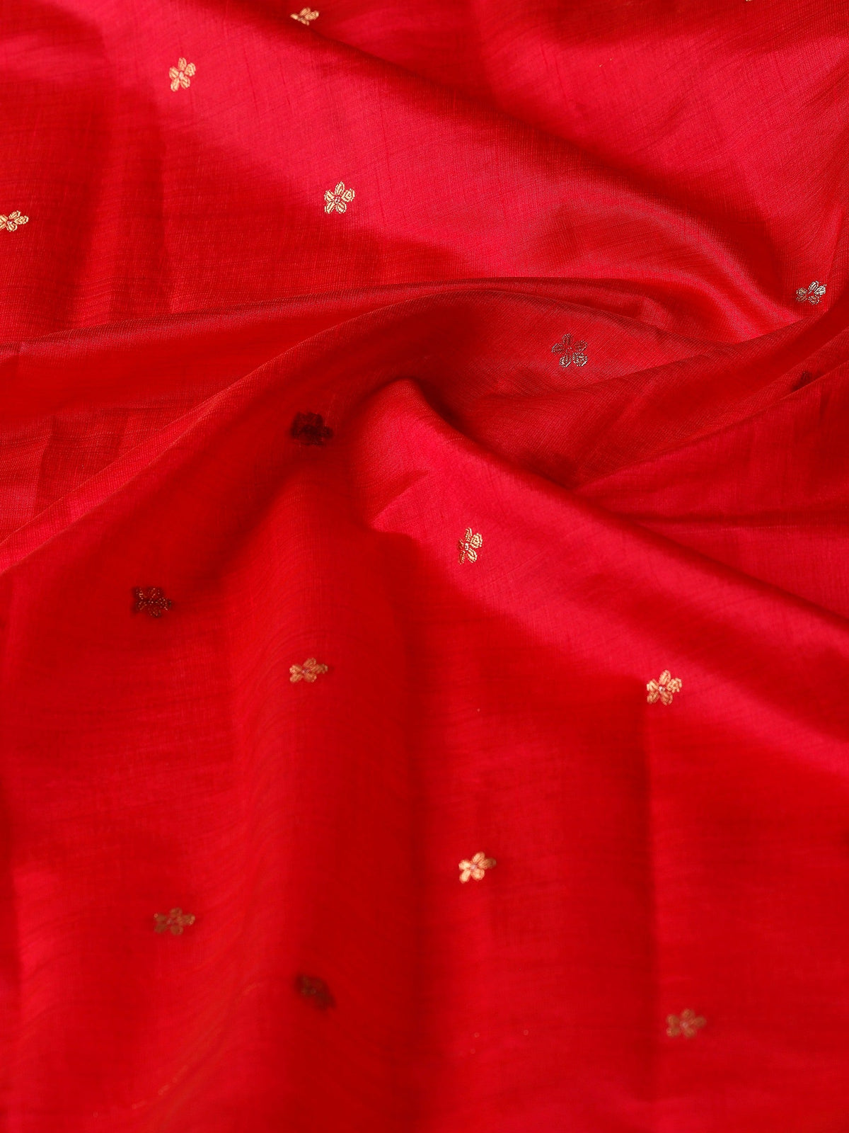 Rani Zari Booti Art Silk Saree