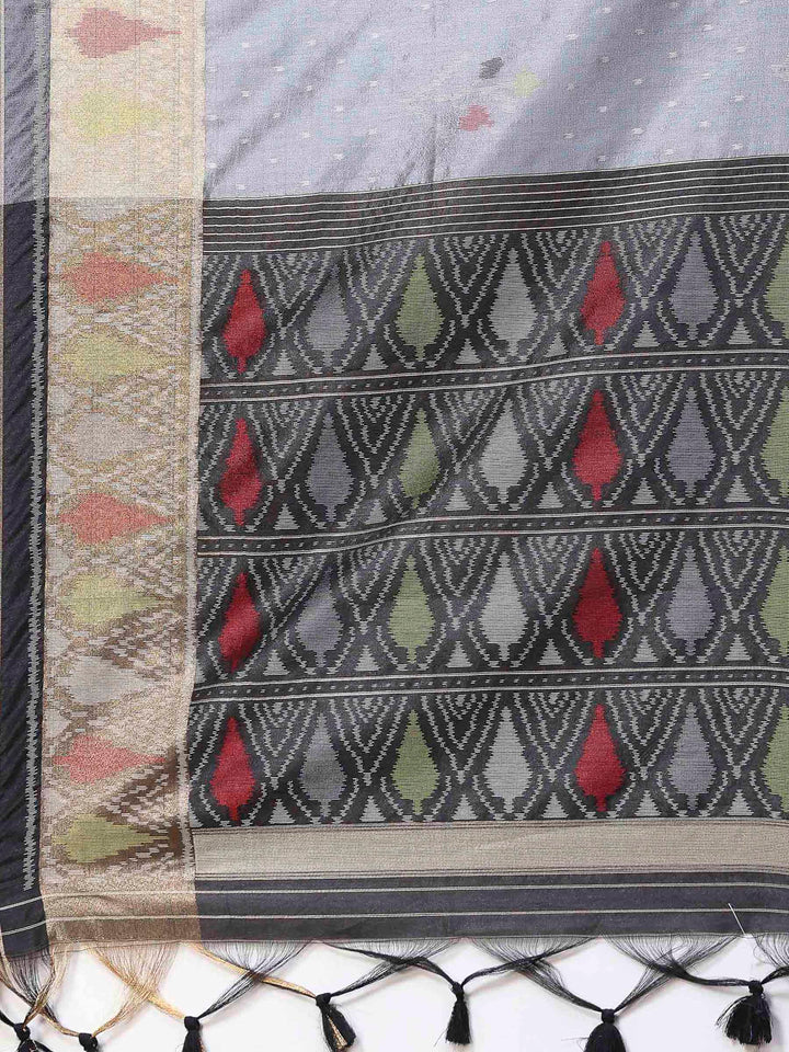 Woven Design Tussar Silk Saree