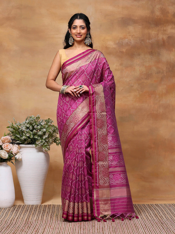 Woven Design Tussar Silk Saree