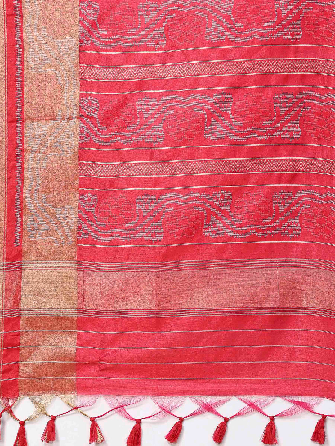 Woven Design Tussar Silk Saree