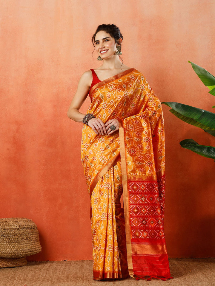Woven Design Tussar Silk Saree