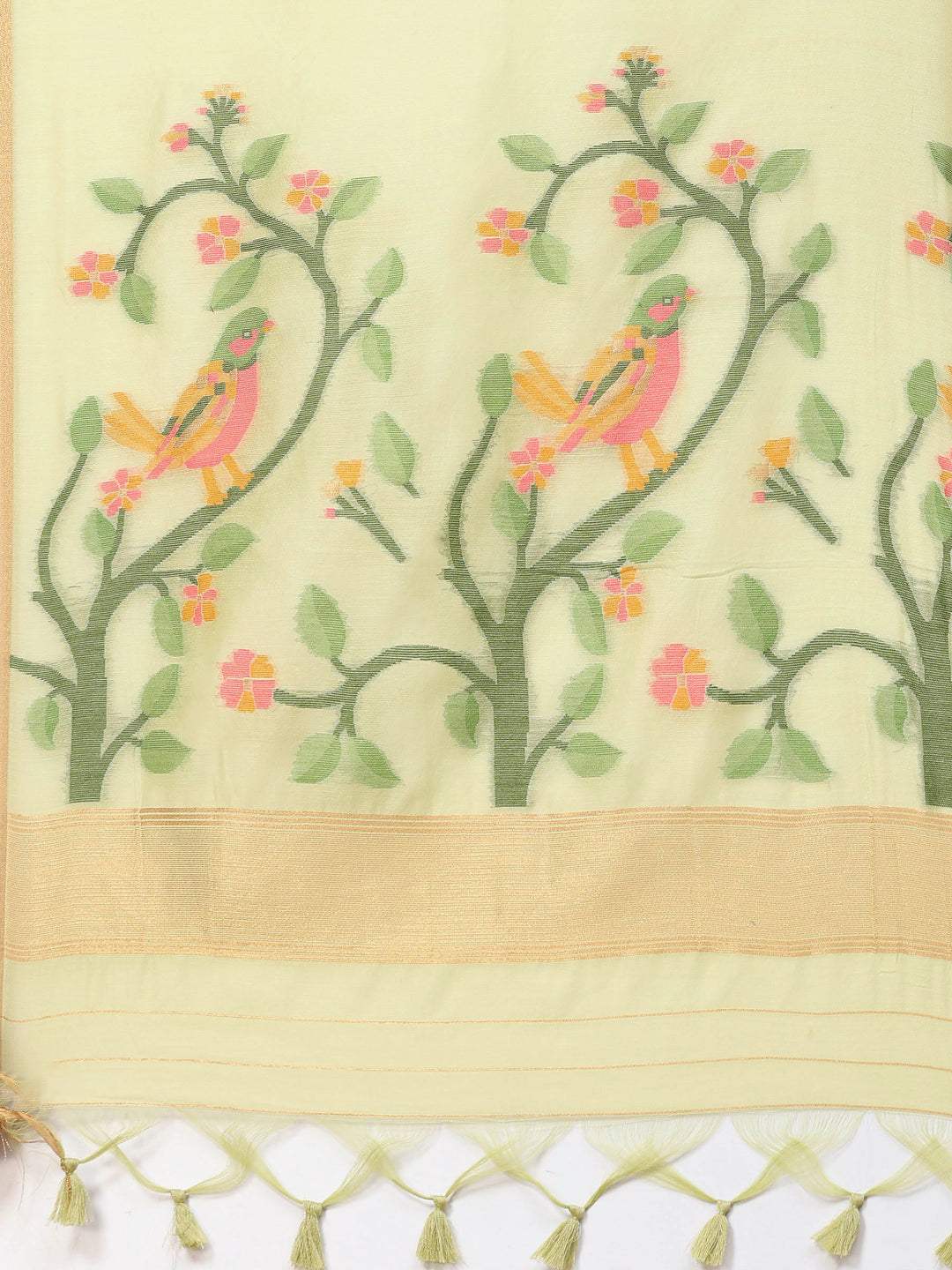 Woven Design Tussar Silk Saree