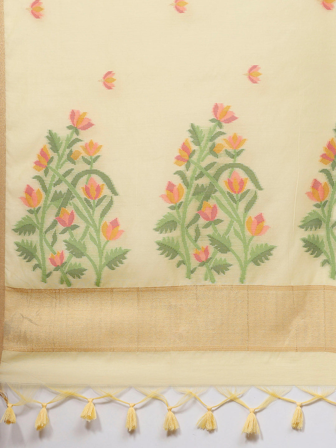 Woven Design Tussar Silk Saree