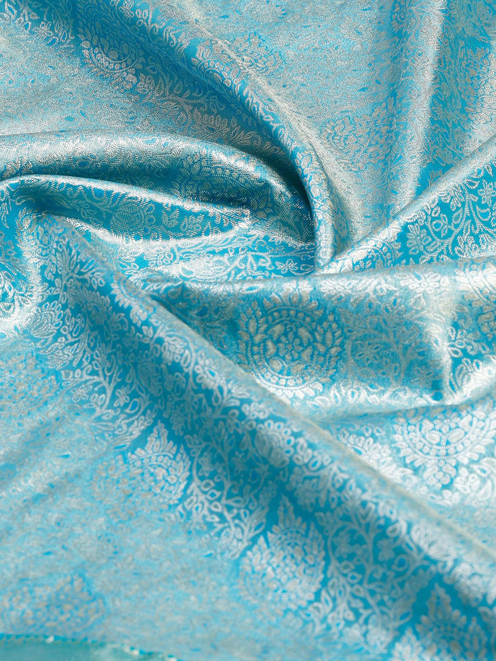 Firozee Woven Design Art Silk Saree