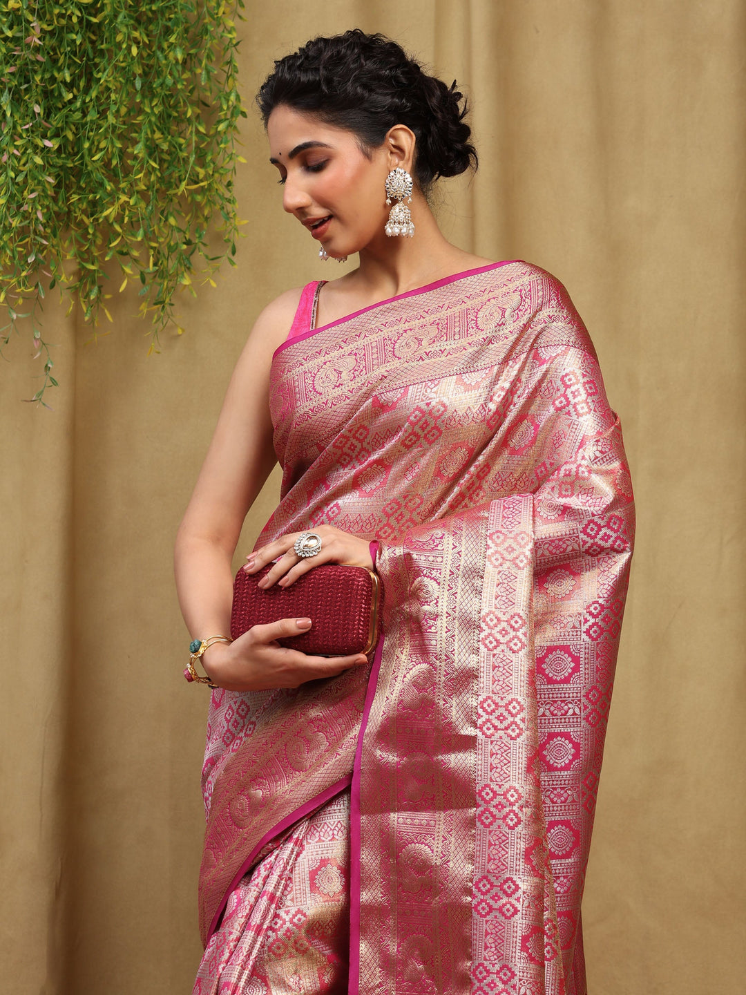 Woven Design Art Silk Saree
