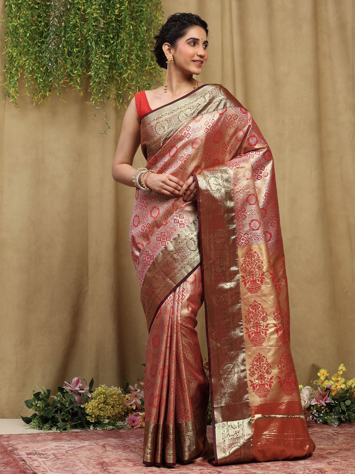 Woven Design Art Silk Saree