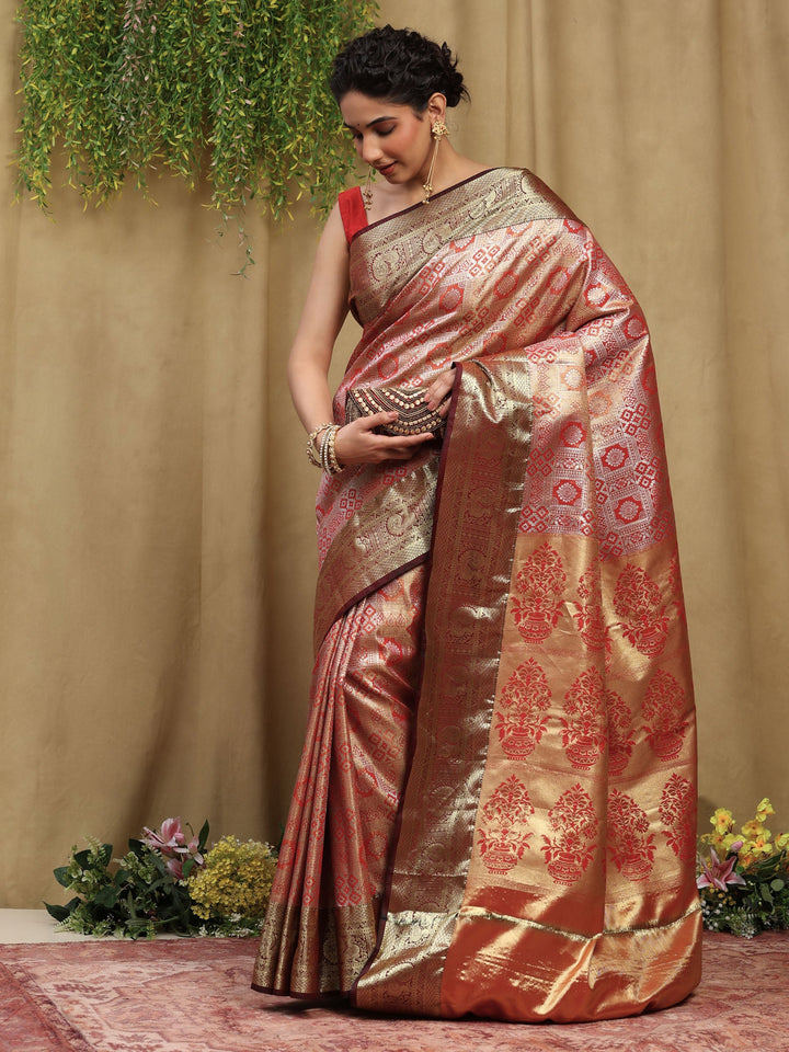 Woven Design Art Silk Saree