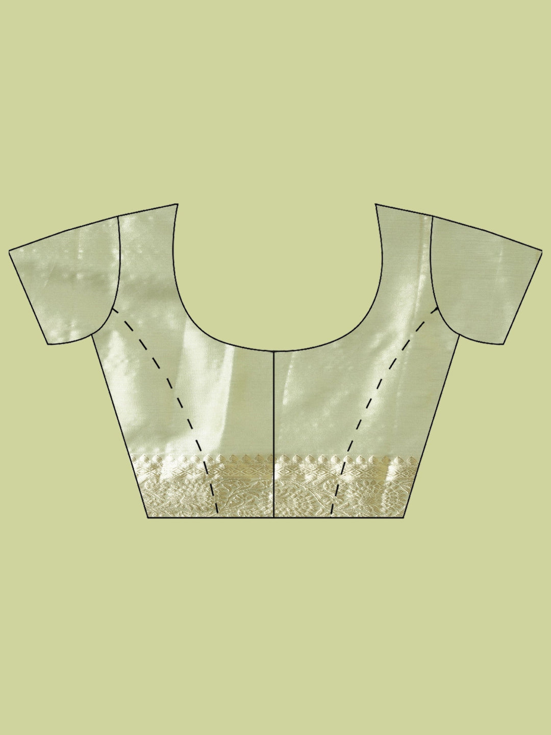 Pista Green Woven Design Art Silk Saree