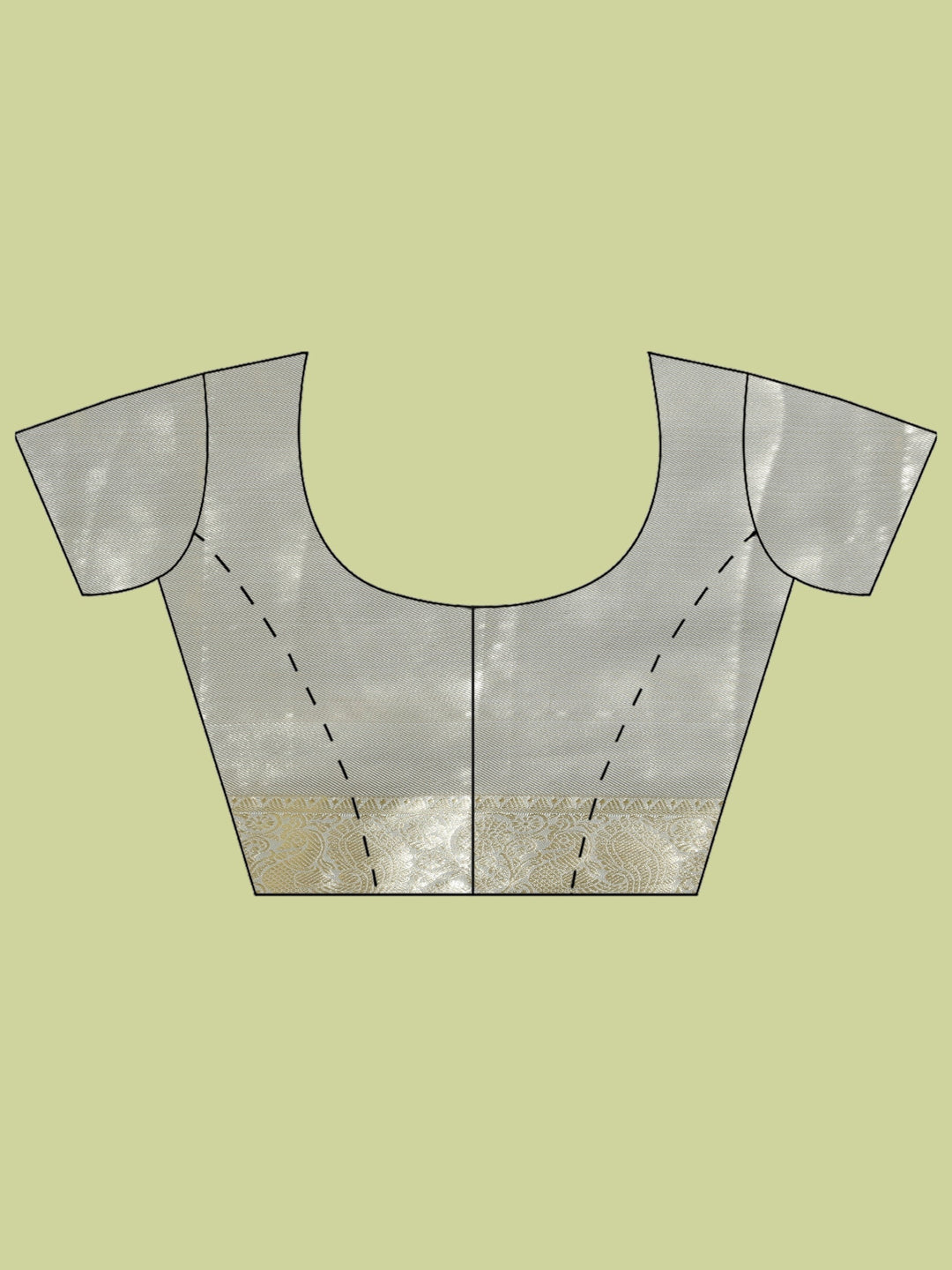 Grey Woven Design Art Silk Saree