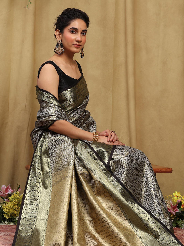 Woven Design Art Silk Saree