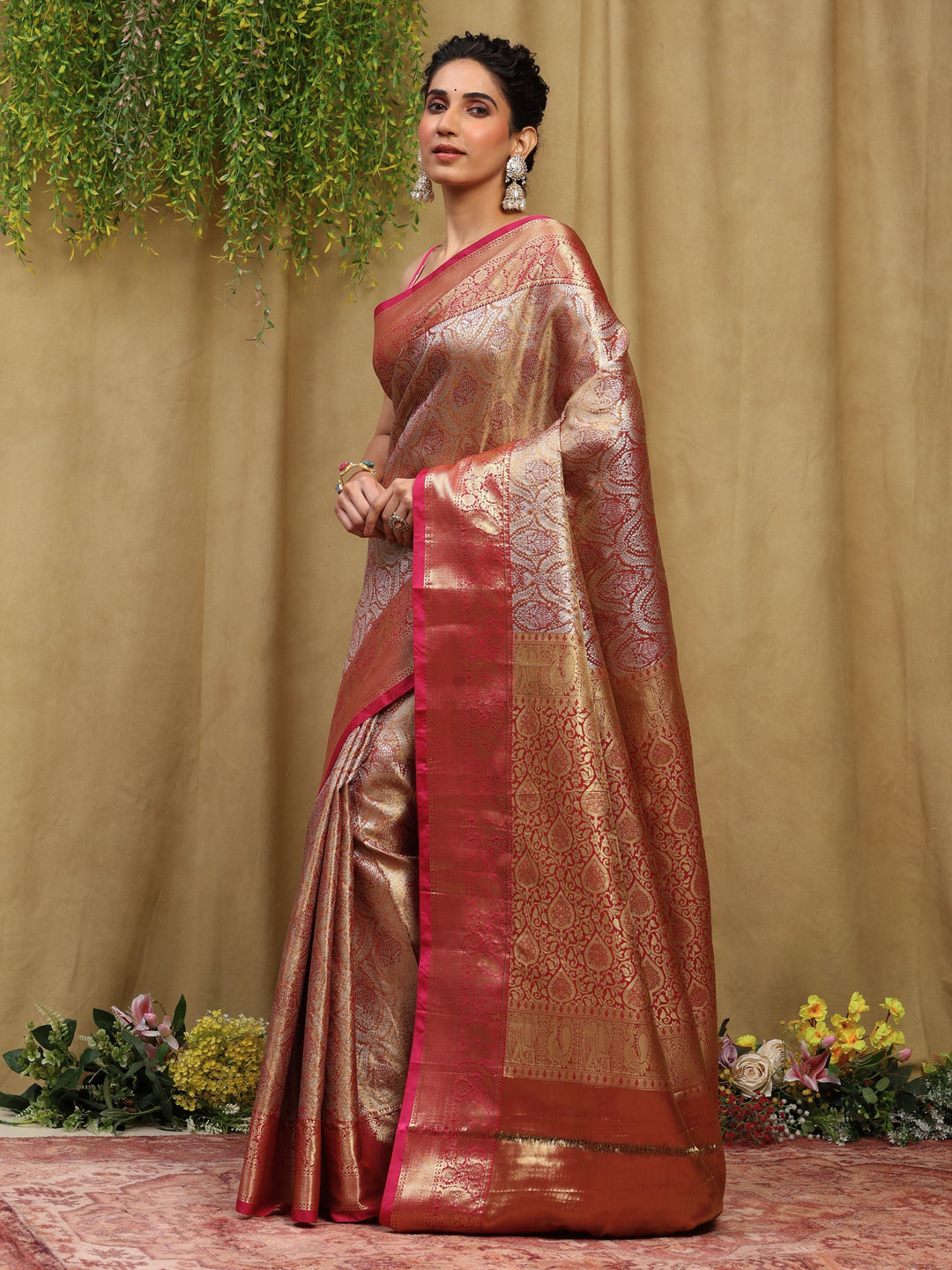Woven Design Art Silk Saree