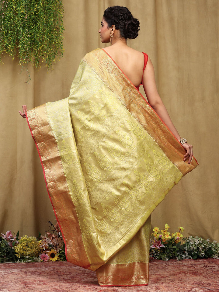 Woven Design Art Silk Saree