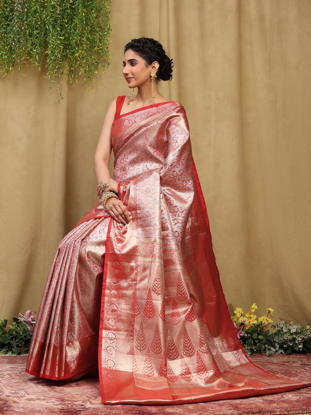 Woven Design Art Silk Saree