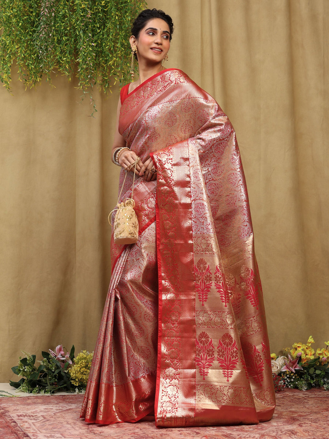 Woven Design Art Silk Saree