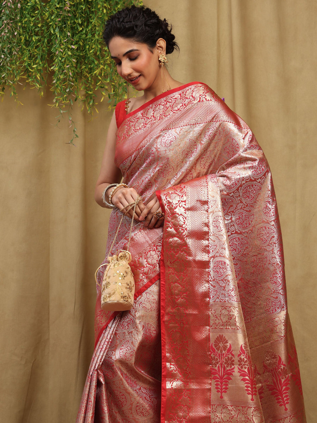 Woven Design Art Silk Saree