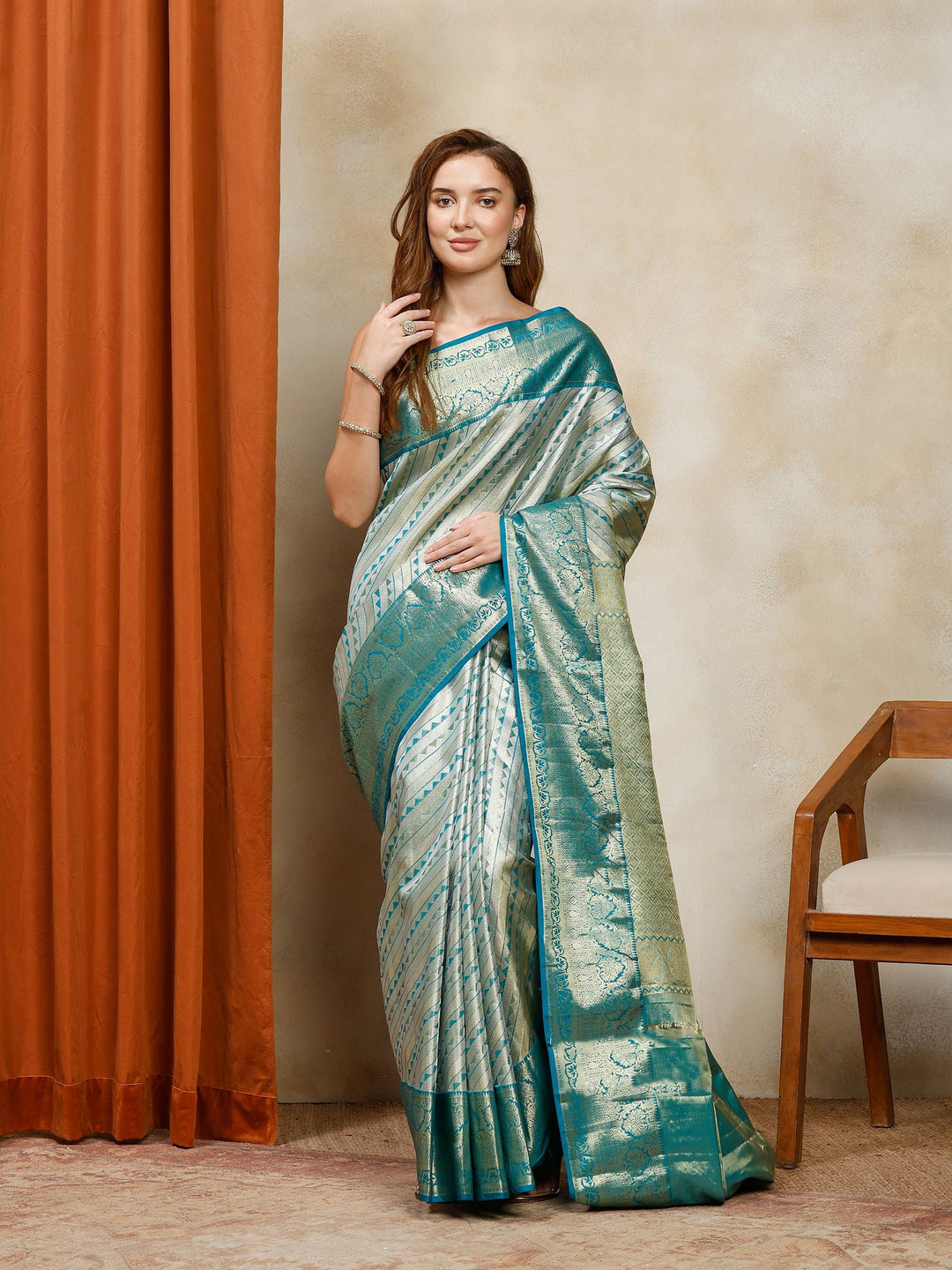 Woven Design Art Silk Saree