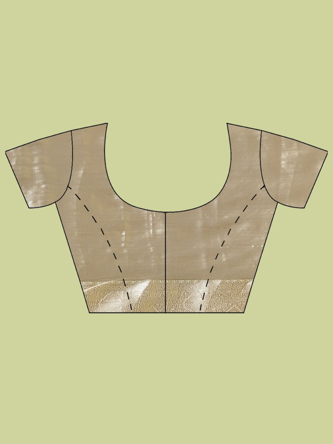 Beige Woven Design Art Silk Saree