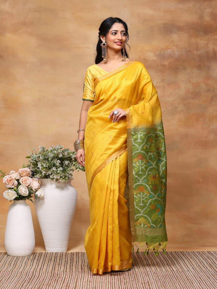 Woven Design Tussar Silk Saree