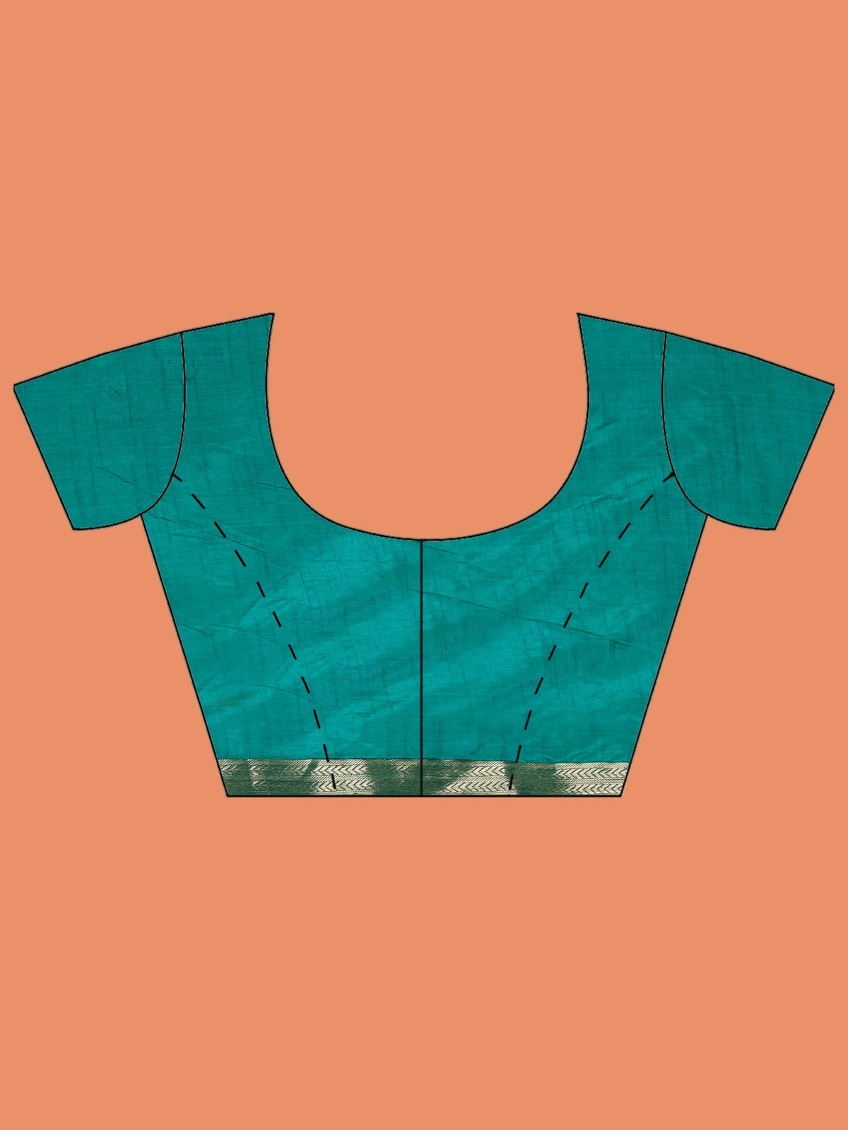 Green Zari Work Art Silk Saree