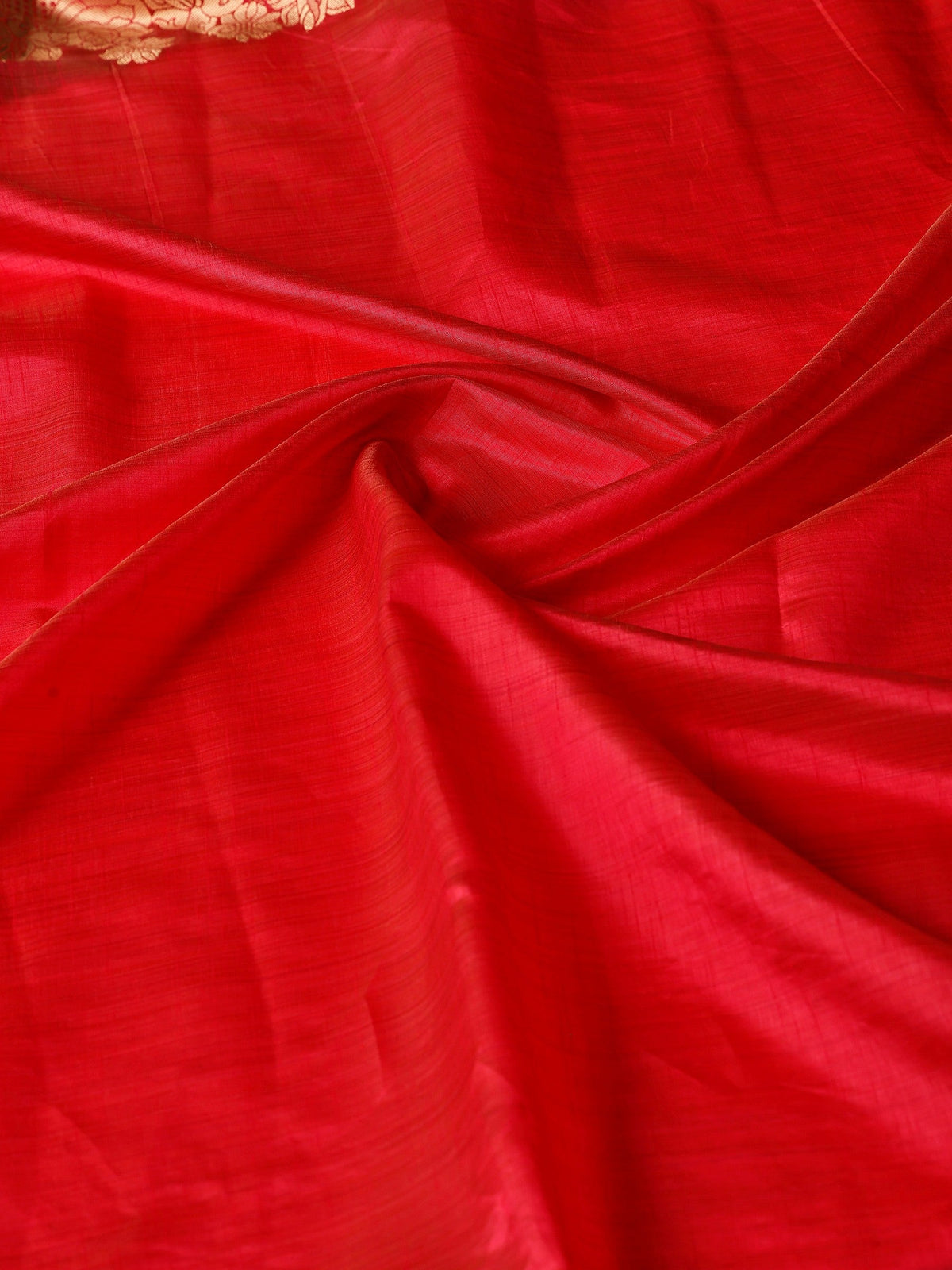 Hot Pink Zari Work Art Silk Saree