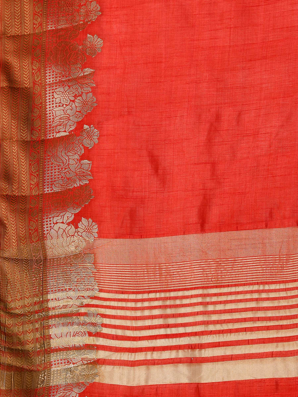 Pink Zari Work Art Silk Saree