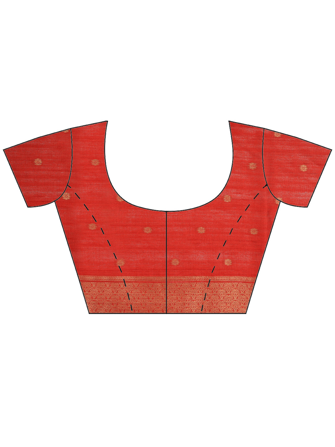 Geometric Print Art Tussar Saree