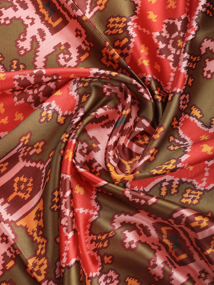 Patola Printed Art Silk Saree