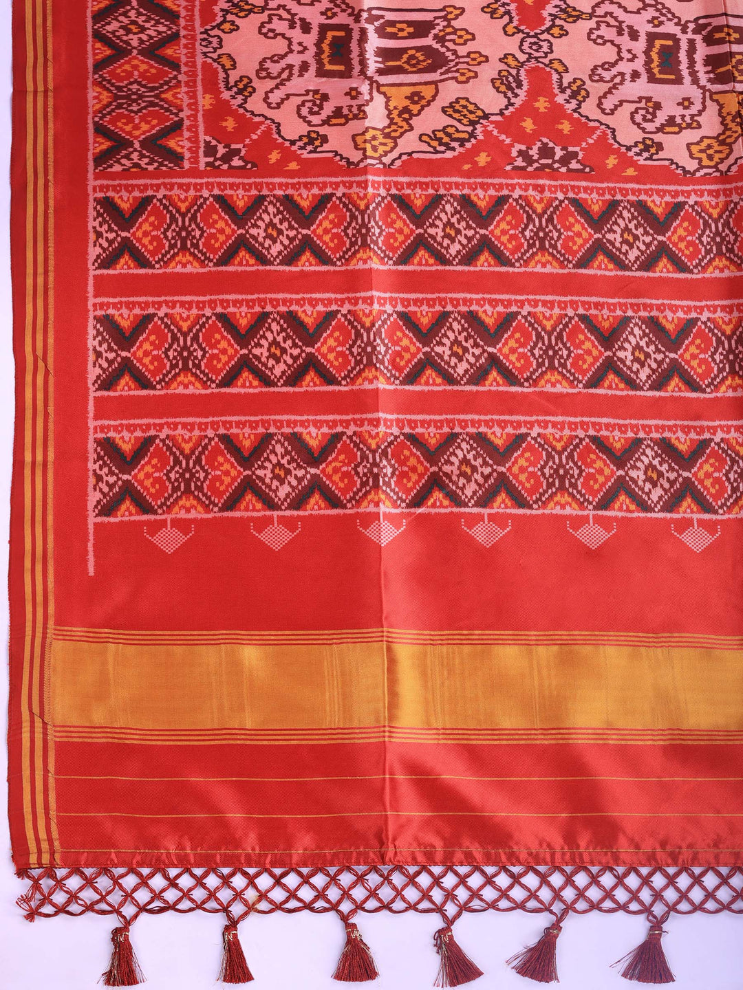 Patola Printed Art Silk Saree