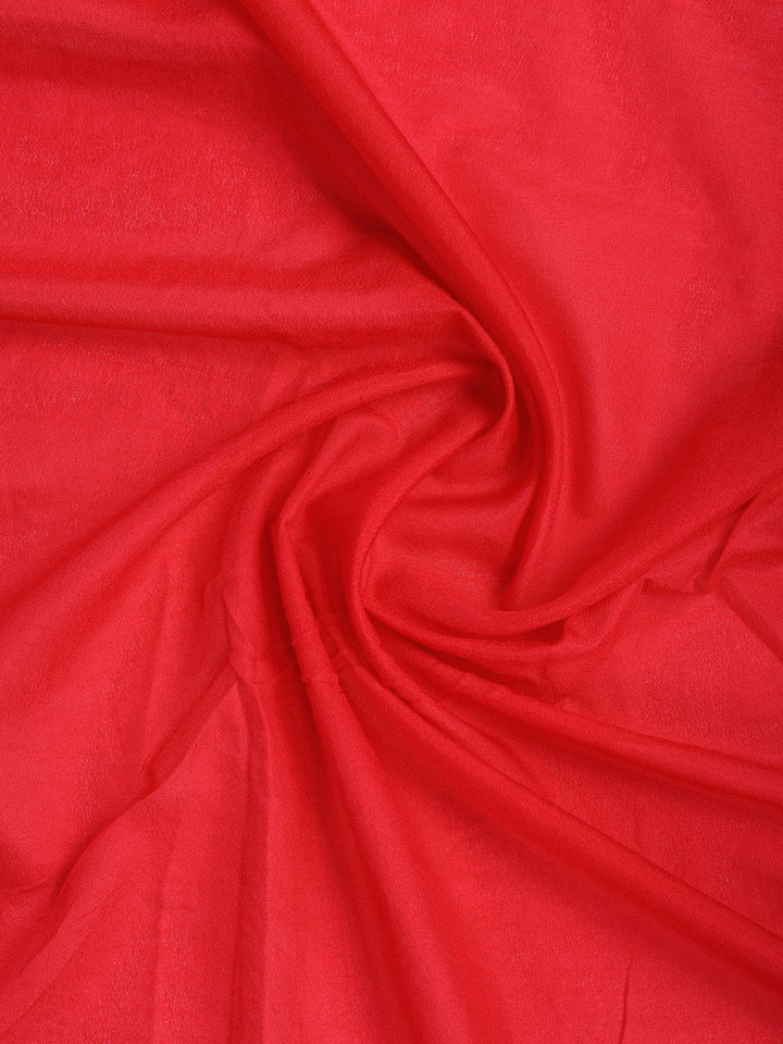 Zari Booti Woven  Crepe Saree
