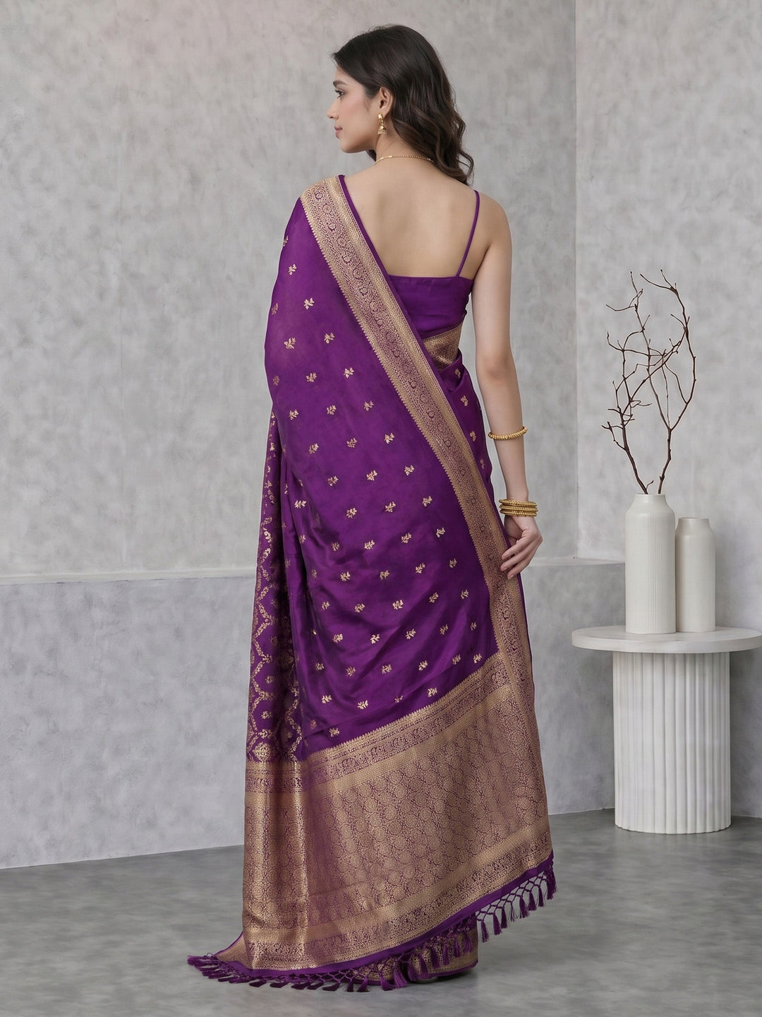 Woven Design Dola Silk Saree
