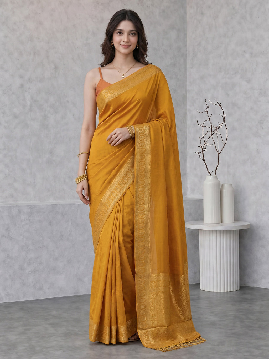 Woven Design Dola Silk Saree