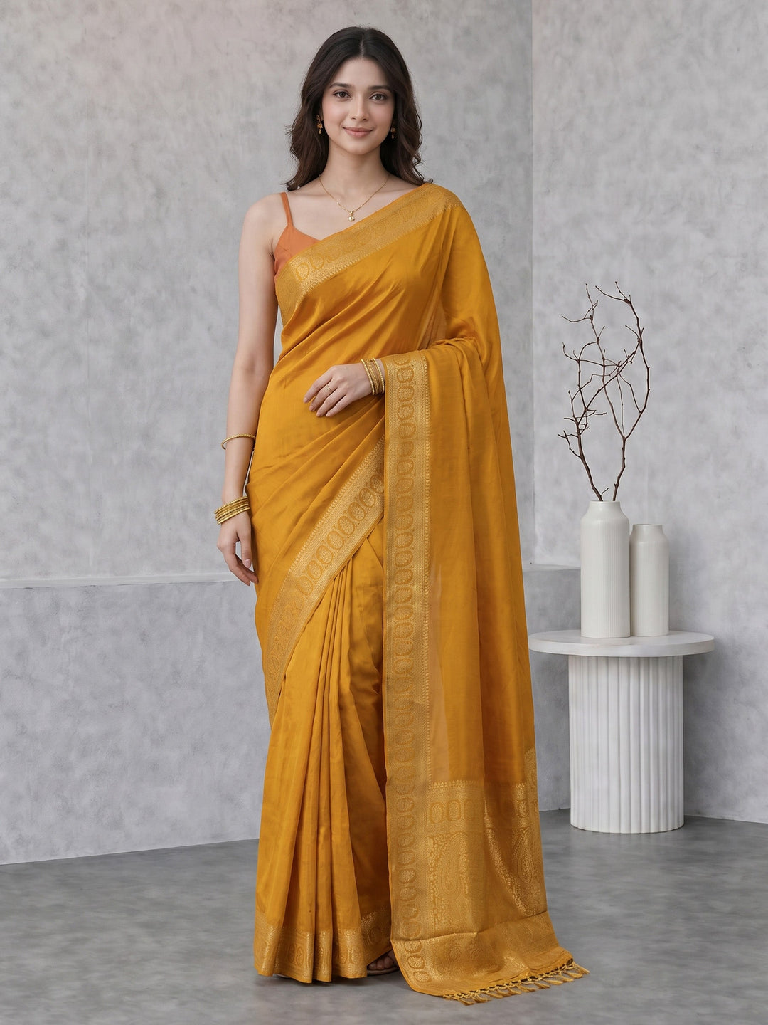 Woven Design Dola Silk Saree