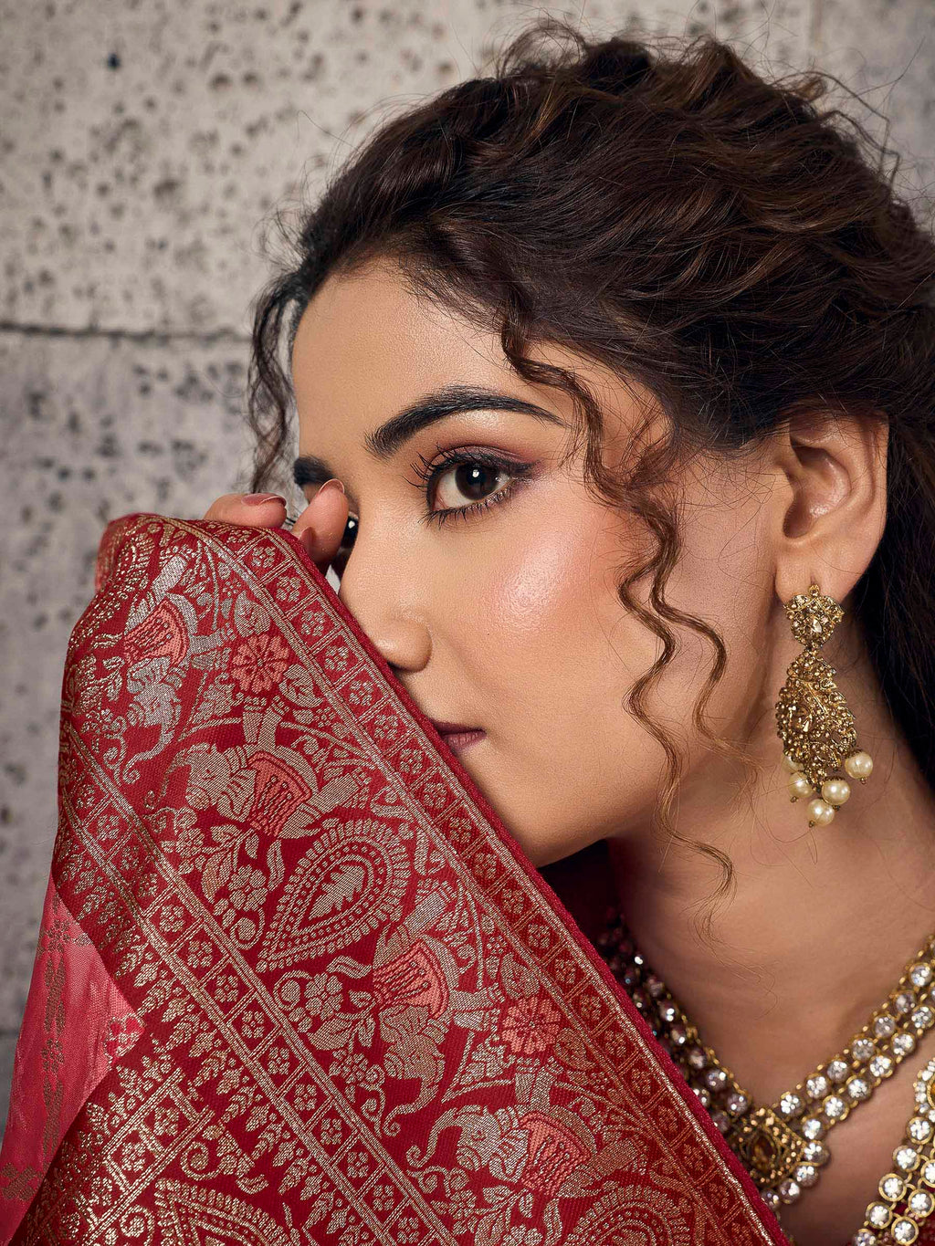 Gazari Banarasi Silk Woven Saree