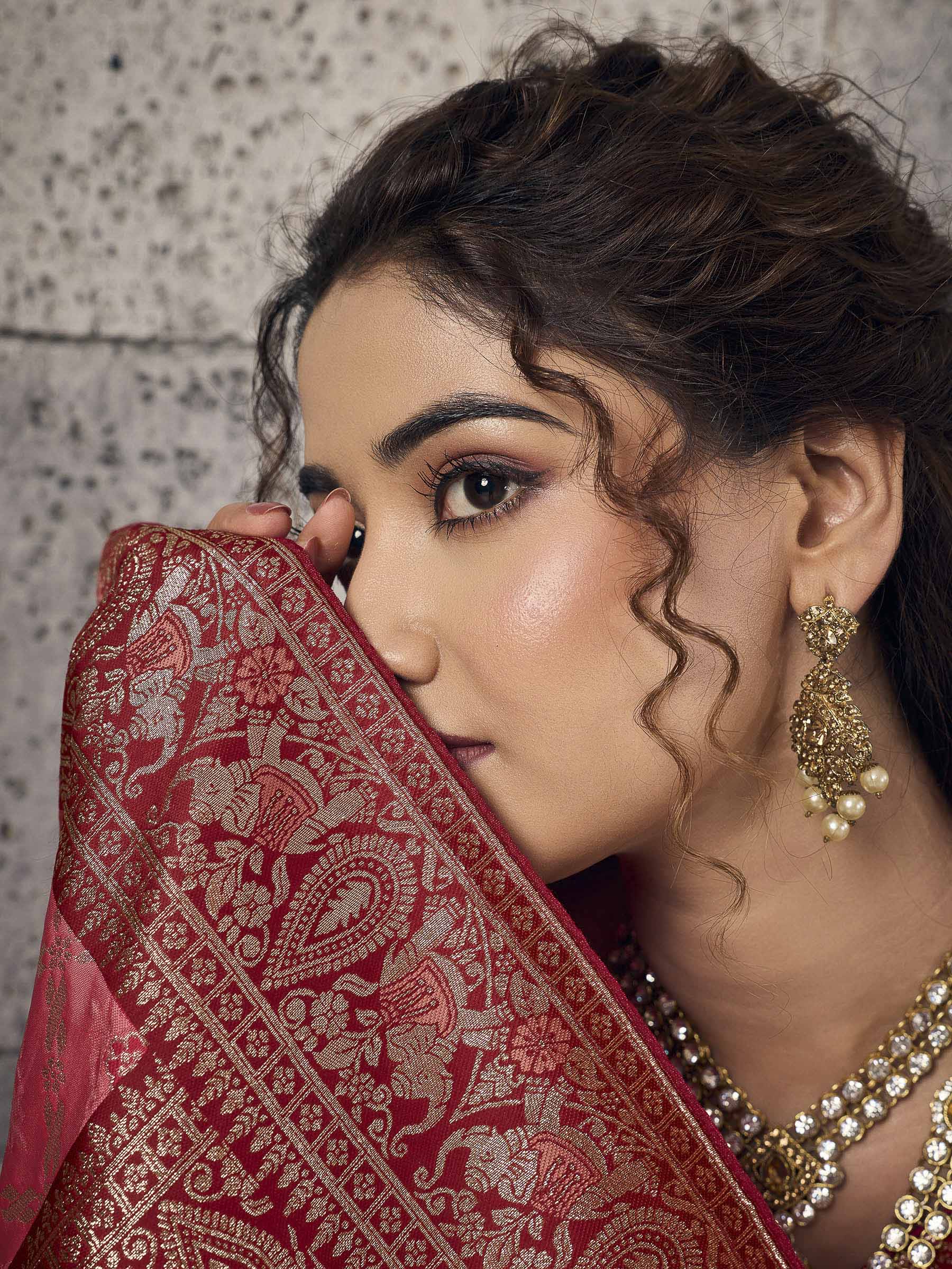 Gazari Banarasi Silk Woven Saree