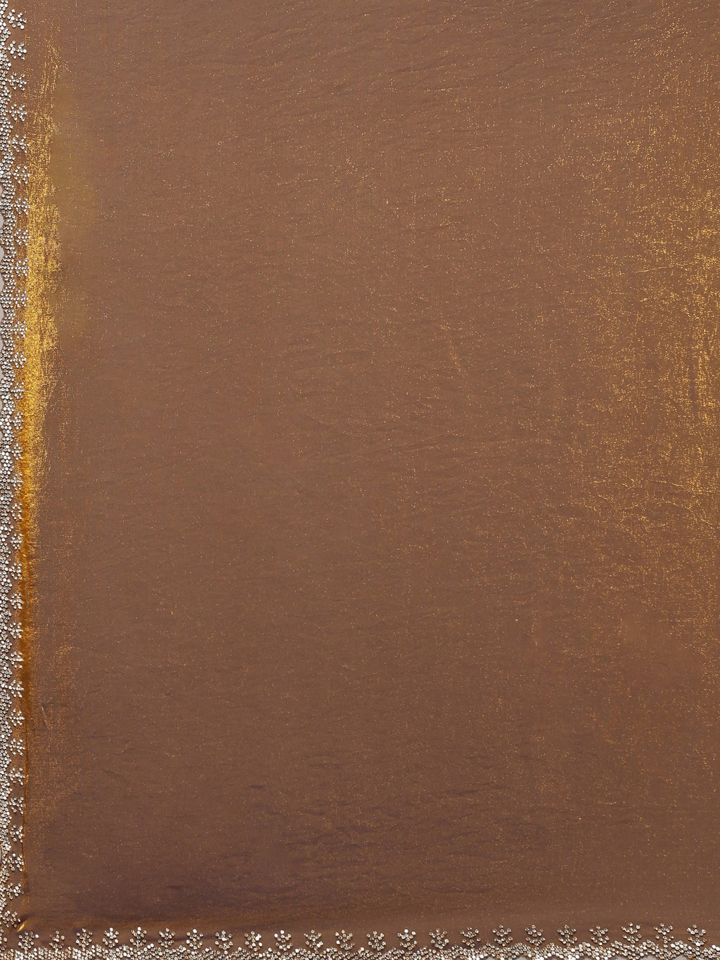 Gold Embroidered Organza Saree