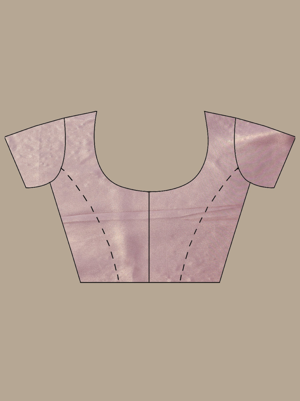 Lavender Embroidered Tissue Saree