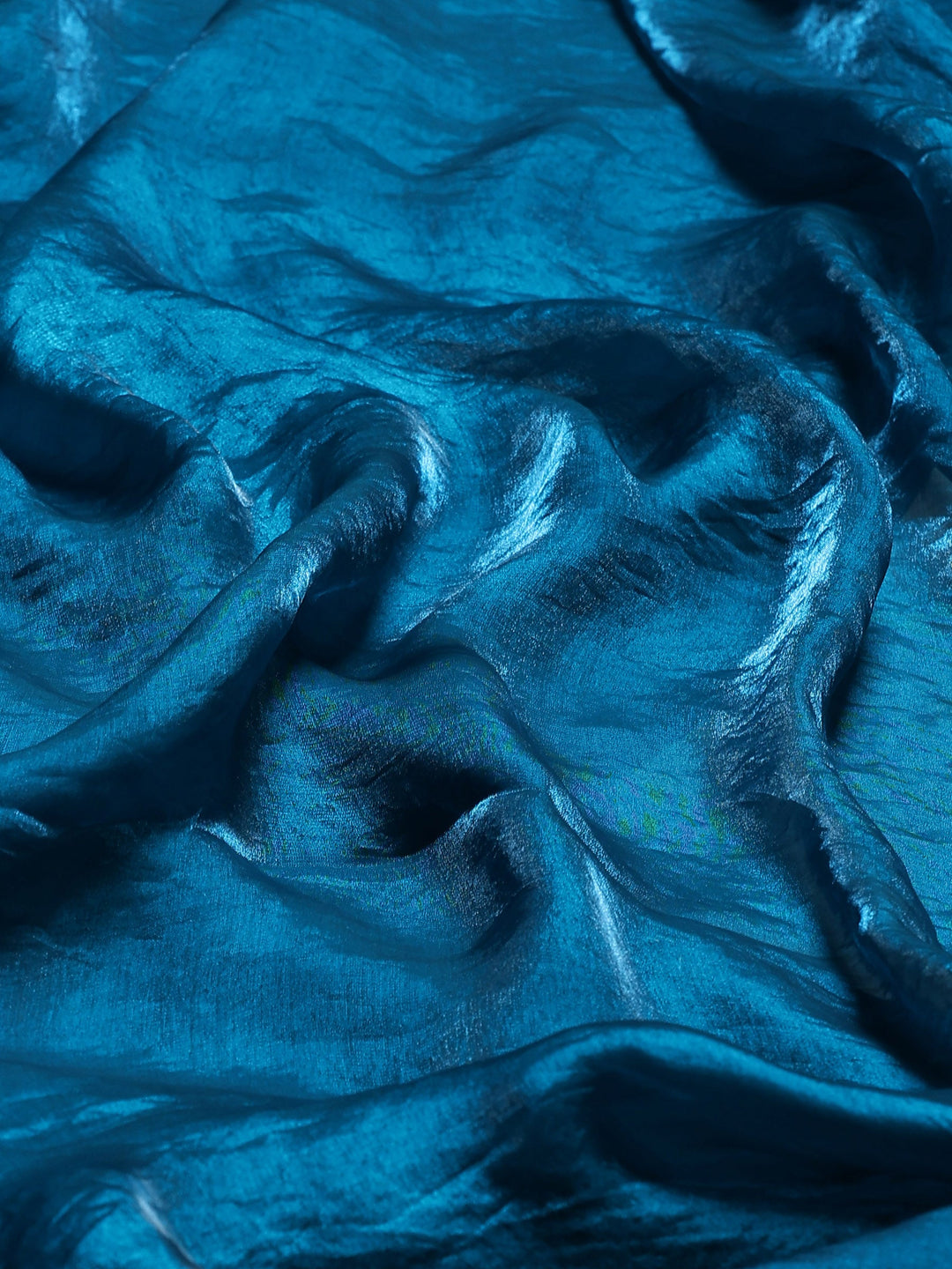 Firozee Embroidered Tissue Saree