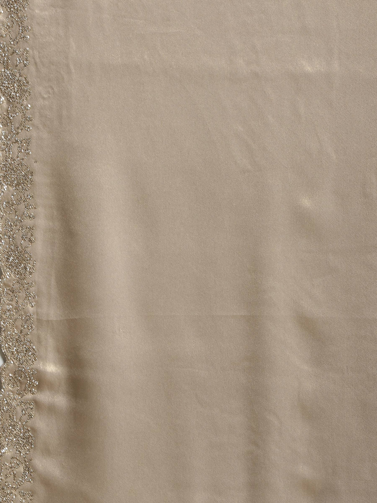 Grey Embroidered Tissue Saree